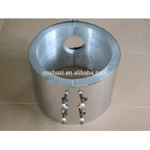 electric liquid cooled aluminum cast in heater